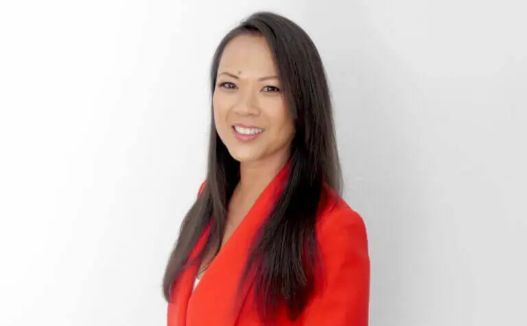 Photo of Ngoc Nguyen wearing a red jacket