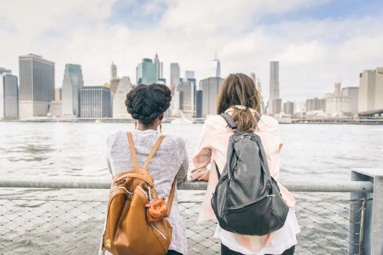 Two new actors looking over some of the best cities they can call home!