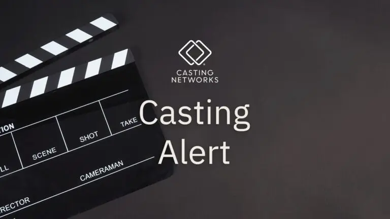 Blank slate on a charcoal background with text reading "Casting Alert" accompanied by the Casting Networks logo.