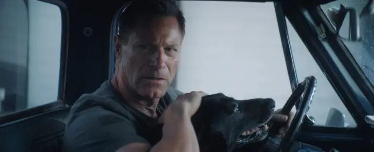 Aaron Eckhart and John Stalberg Jr. on 'Muzzle: City of Wolves' and the Evolution of a Reluctant Anti-Hero