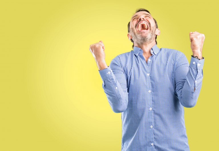 An actor thrilled that he has not only gotten a callback, but just might get cast in a lead role.