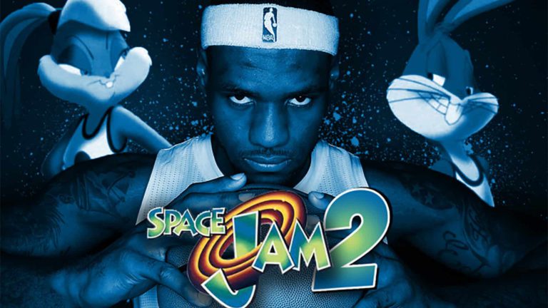 Space Jam 2 poster, which Warner Bros. is conducting a talent search for.