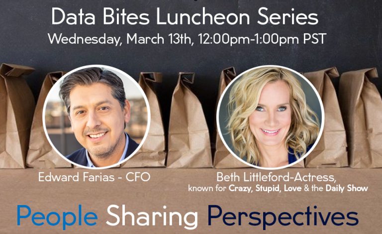 Data Bites with Edward Farias and Beth Littleford