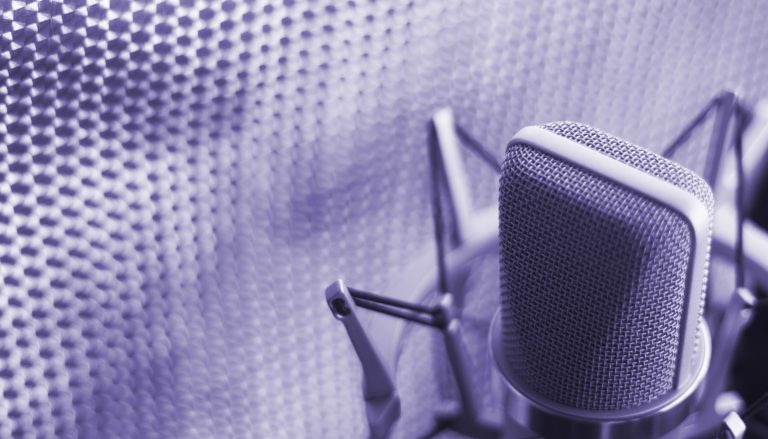 The microphone an essential part in the life of a voice actor.