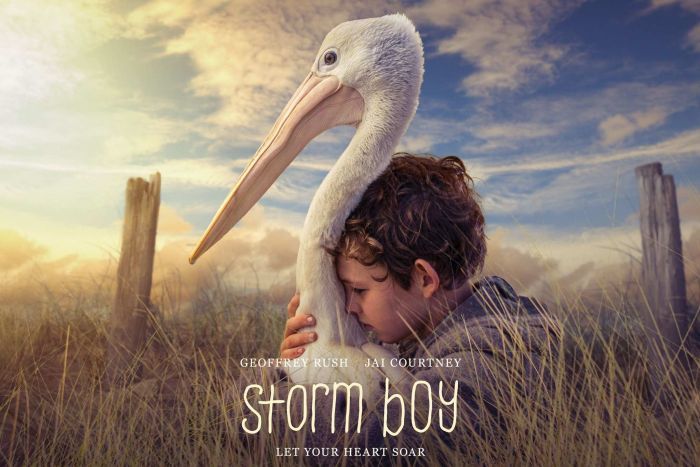Storm Boy poster, starring Finn Little in his breakout role.