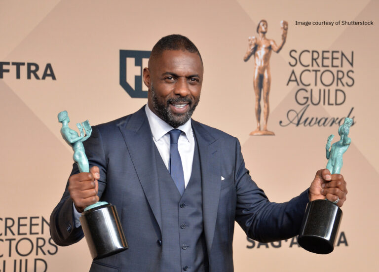 LOS ANGELES, CA - JANUARY 30, 2016: Idris Elba at the 22nd Annual Screen Actors Guild Awards at the Shrine Auditorium