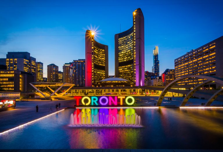 Toronto, one of the top production hubs in the world.