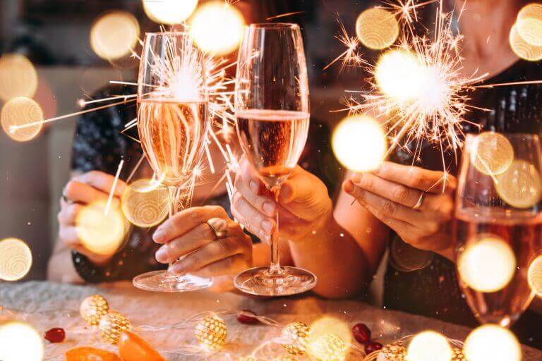 Actors ringing in the New Year at one of the many January events on our list.