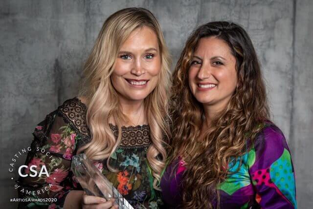 Casting Directors Amber Horn and Danielle Aufiero.