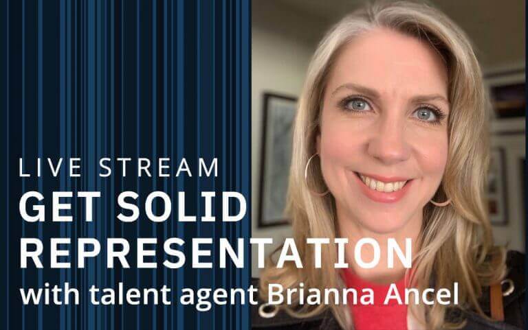 Poster for Casting Networks' Live Stream on Brianna Ancel