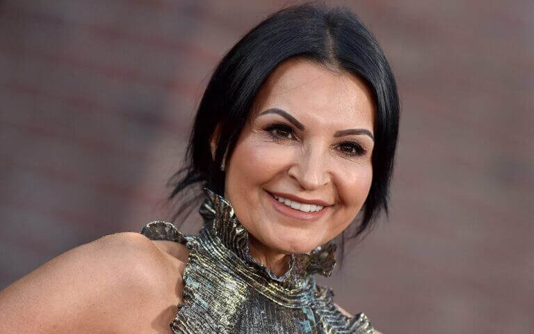 Kathrine Narducci from The Irishman, and her movie 'Capone.'