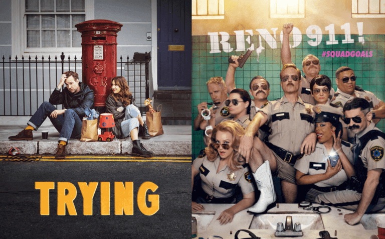 Trying and Reno 911, two show's we're comparing in our 'This or That' column