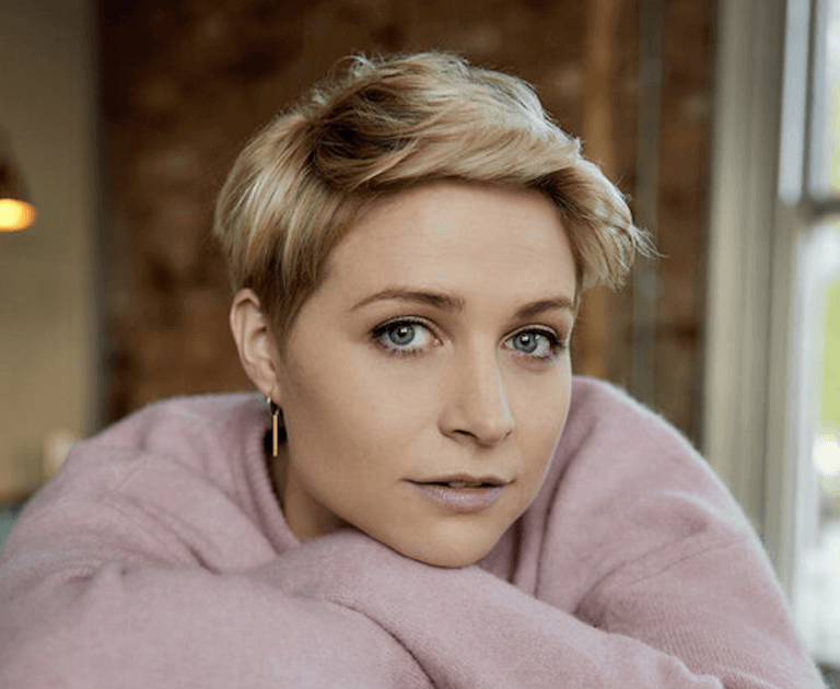 Niamh Algar, who's on the verge of stardom in Ridley Scott's 'Raised By Wolves.'