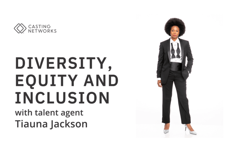 Talent Agent Tiauna Jackson, who's here to discuss diversity, equity and inclusion.