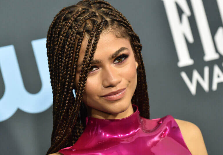 Zendaya Coleman, a rising star on a path to the Emmy Awards.