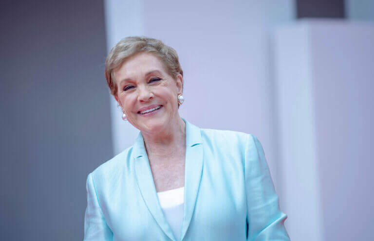 Julie Andrews, star of the upcoming shondaland series “Bridgerton”
