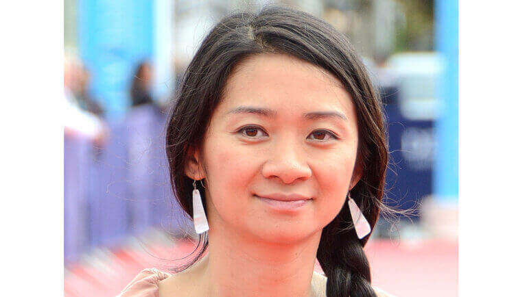 Filmmaker Chloé Zhao, who'se movie Nomadland is up for an Oscar this year.