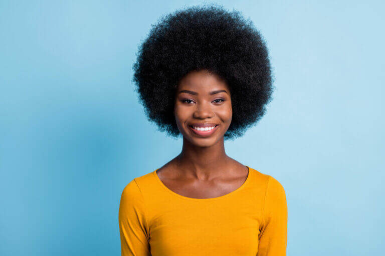 An actress using one of the headshot looks from this article. Using different looks in your headshots are important.