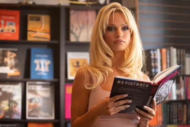 Actor Lily James provides a stellar performance as Pamela Anderson in "Pam & Tommy."