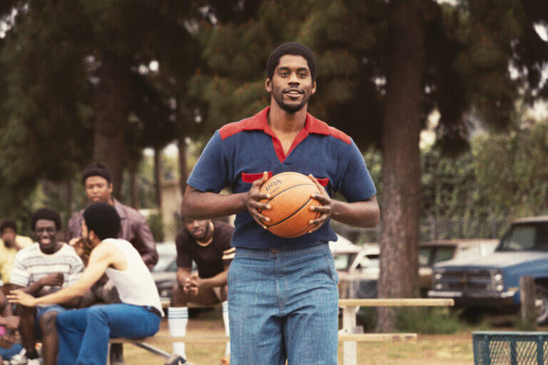 Actor Quincy Isaiah does a great job performing as Earvin “Magic” Johnson in Winning Time: Rise of the Lakers.