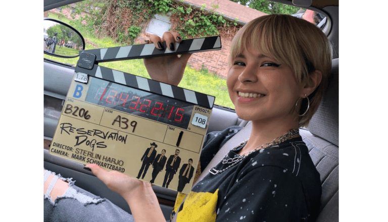 "Reservation Dogs" star Elva Guerra tells us how they got cast on the hit show.