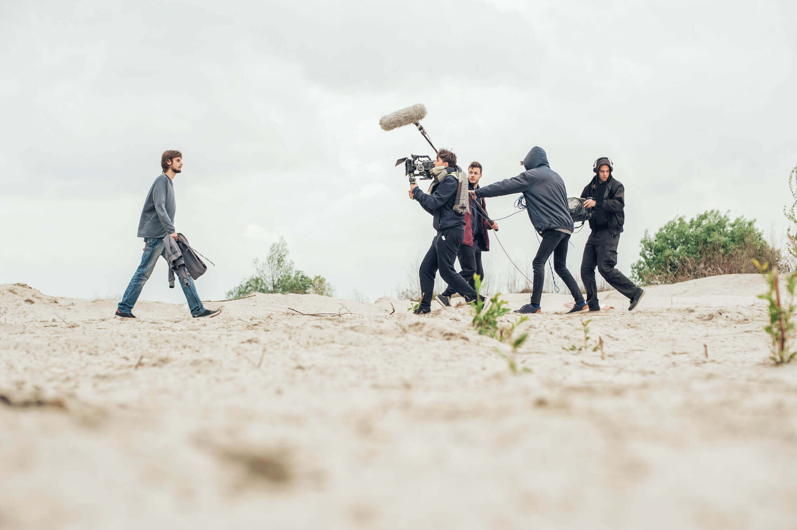 A project creator and production crew learning how they can use Casting Networks to find talent that are perfect for their project.
