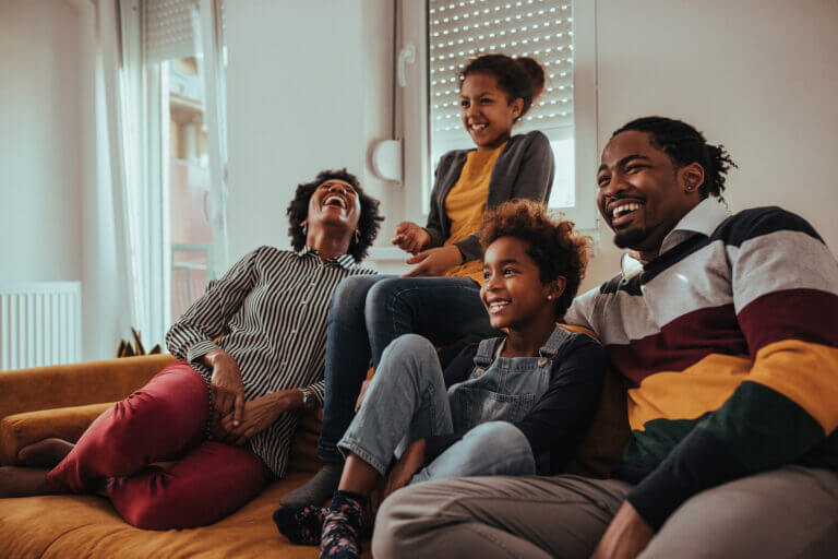 A group of actor friends watching several of the series streaming in May on our list.