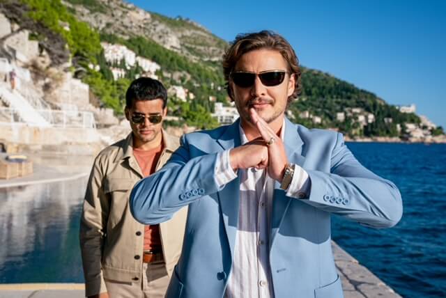 Pedro Pascal gives a wonderful performance alongside Nicolas Cage in "The Unbearable Weight of Massive Talent." Here's our performance review.