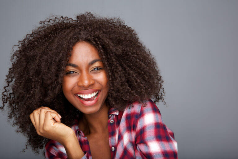 An actress taking advantage of several headshot looks to add to her repertoire.