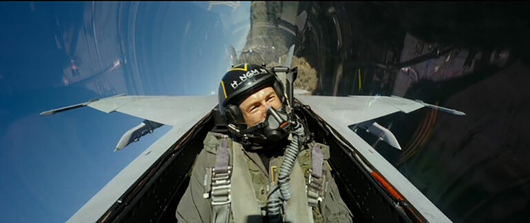 Actor Glen Powell tells us how he was able to get cast in the summber blockbuster Top Gun: Maverick.