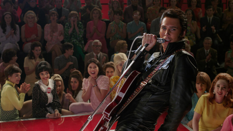 Austin Butler, who received an AACTA award for his work as the titular character in Elvis.