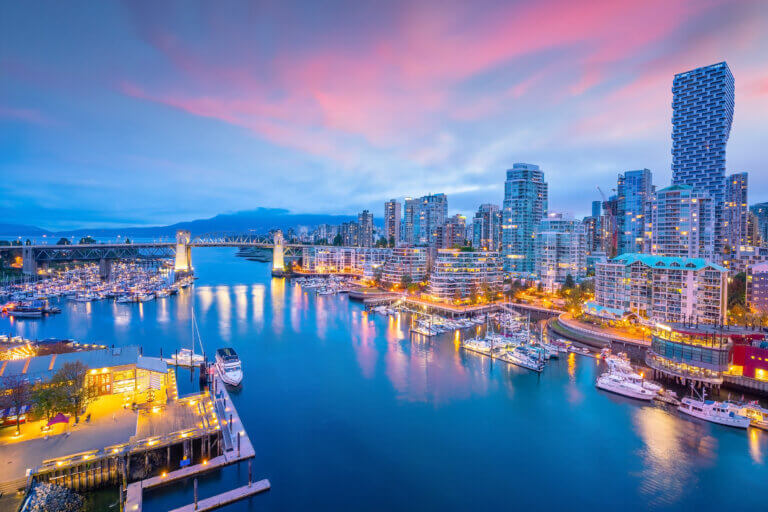 Vacouver, B.C.; a home for many actors.