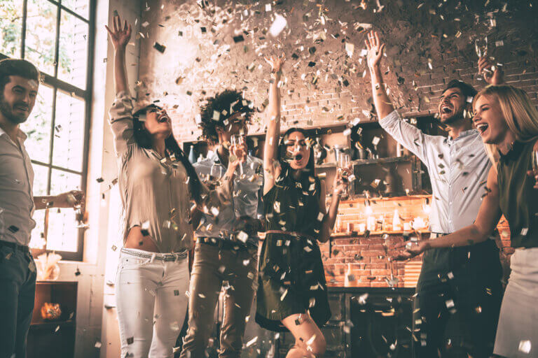 Actors ringing in the new year and celebrating their new year's acting resolutions for 2023.