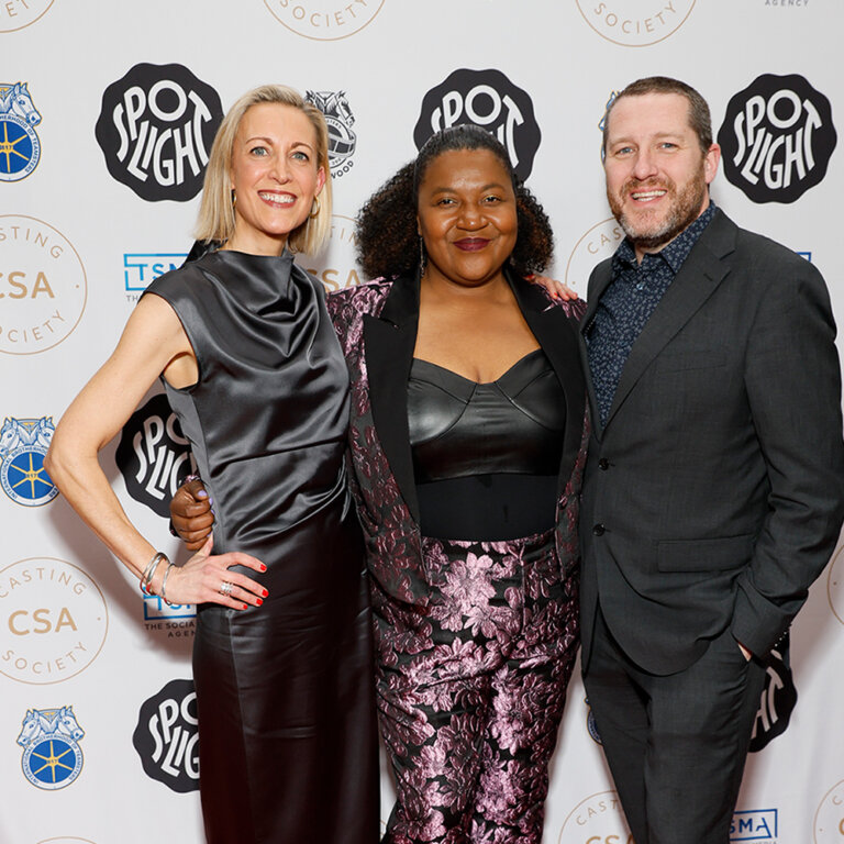 Destiny Lilly and fellow casting directors at the 2023 Artios Awards.