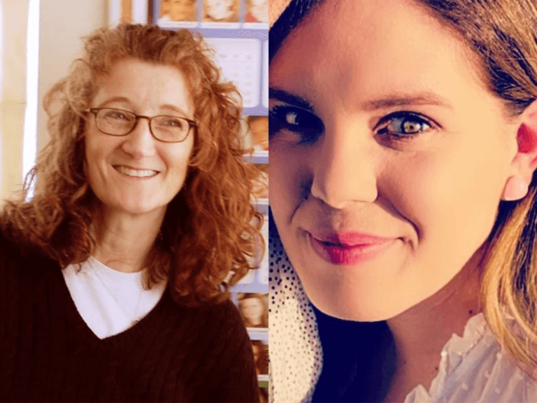 Casting director Allison Jones and associate Emily Buntyn.